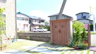 秋田市W様邸 カントリー風外構