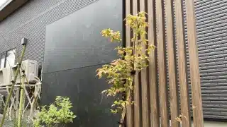 秋田市D様邸 オシャレな玄関目隠し